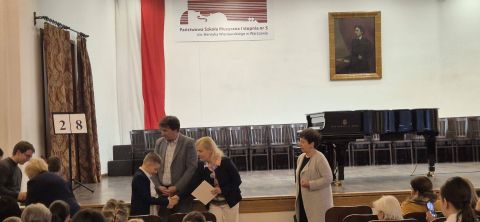 Sukces Janka Bugały z klasy fortepianu mgr Sandry Delong-Kiełbińskiej