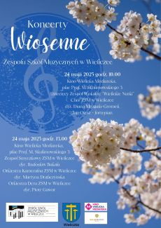 Wiosenne koncerty ZSM w Wieliczce